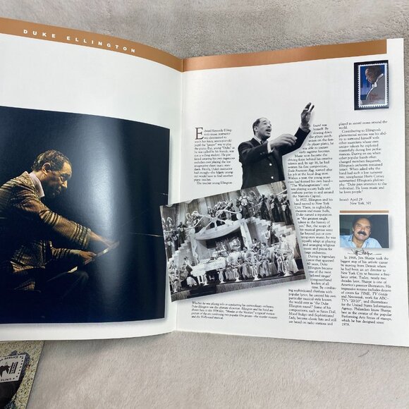 Vintage 1986 US Postal Service Mint Set of Commemorative Stamps (Book Only) - Picture 5 of 10